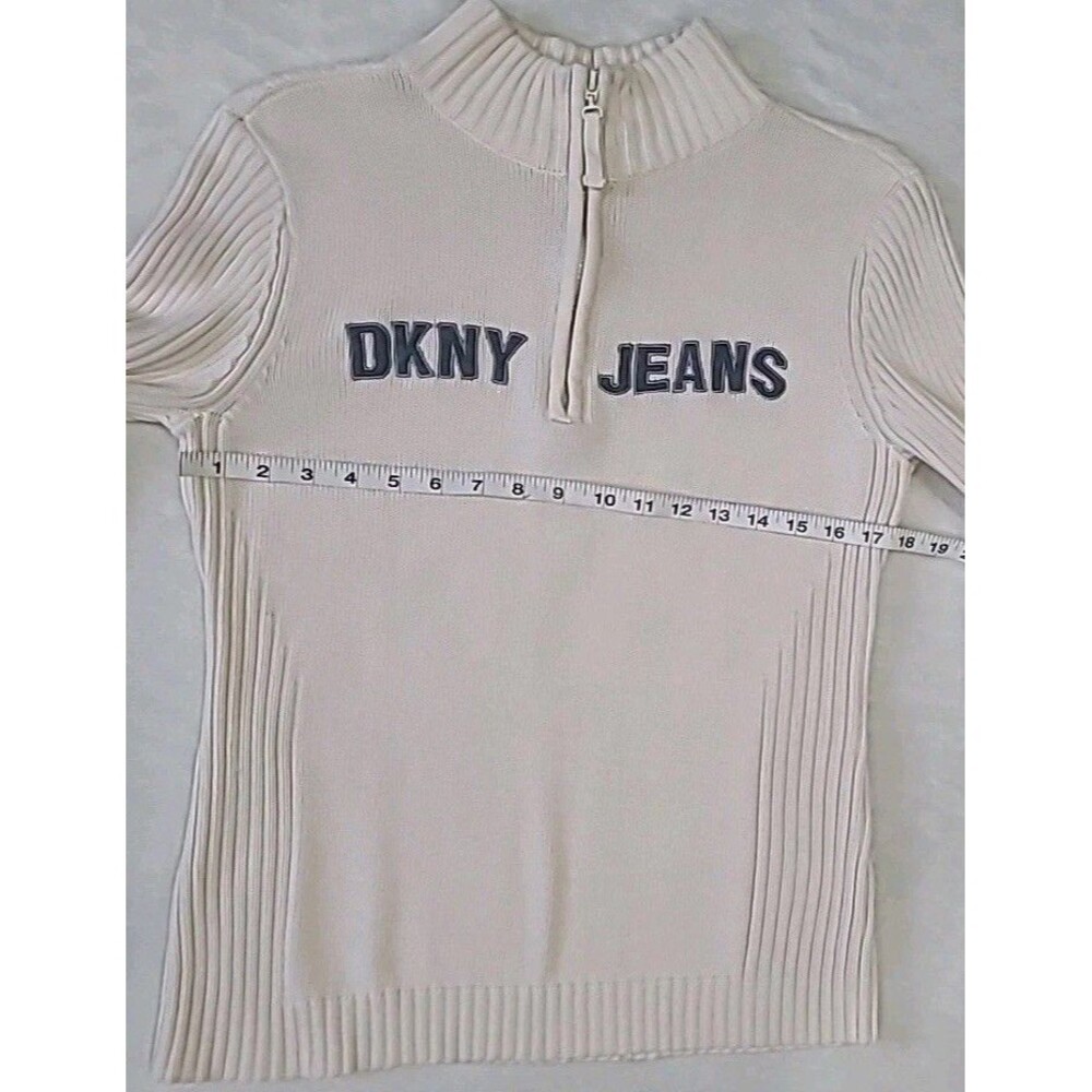 Dkny Women's Cream Sweater - Picture 10 of 12